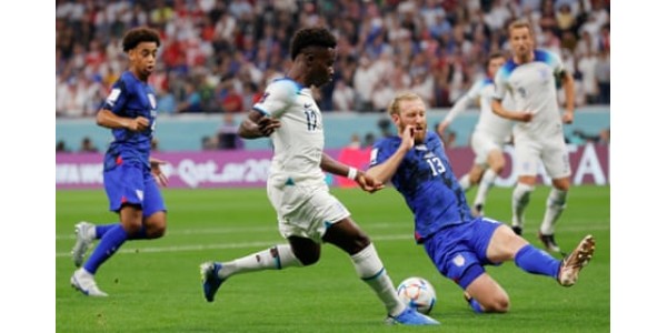 Silna mentalność angielskiego piłkarza Bukayo Saki